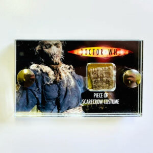 Doctor Who Production-Used Scarecrow Costume section Mini display with COA.