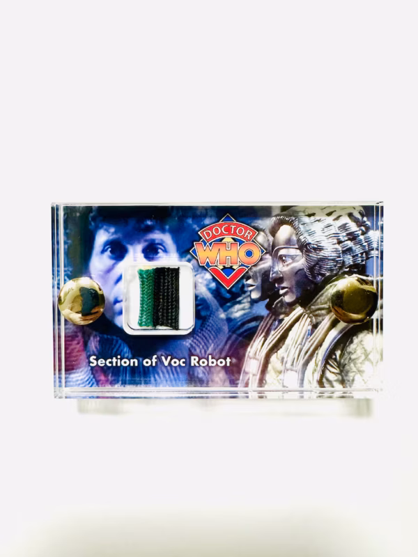Doctor Who Robots of Death Screen-Used VOC Robot Costume section Mini display with COA.