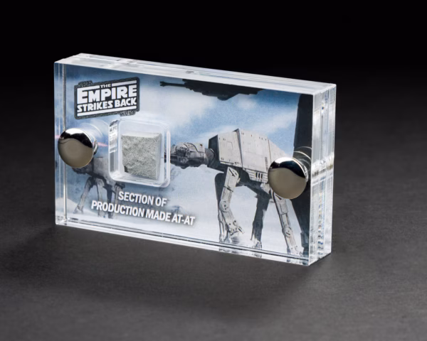 Star Wars - The Empire Strikes Back - AT-AT Walker Section Movie prop mini display with Movie Reliquary COA.