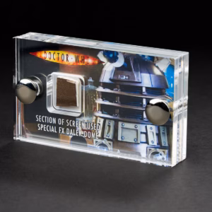 Doctor Who - Section of New Series SFX Dalek Dome mini display.