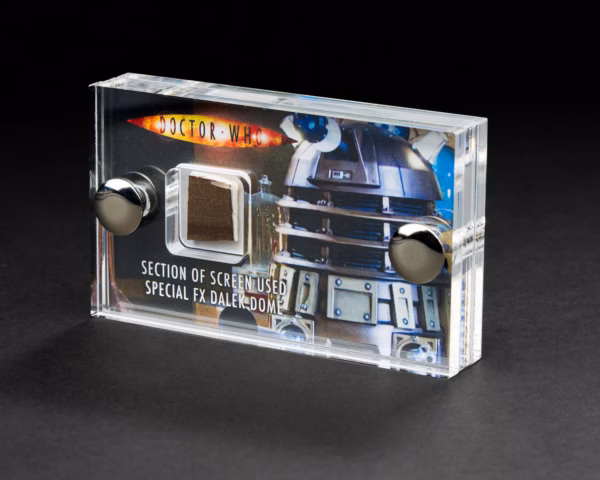 Doctor Who - Section of New Series SFX Dalek Dome mini display.