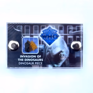 Doctor Who TV Prop Invasion of the Dinosaurs Screen-used Dinosaur section mini display.