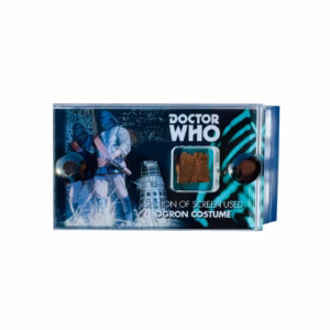 Doctor Who -Day of the Daleks Screen-Used Ogron Costume section mini display.