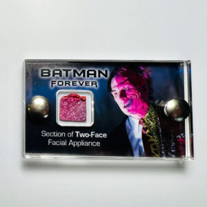Batman Forever Two Face Facial Prosthetic section mini display