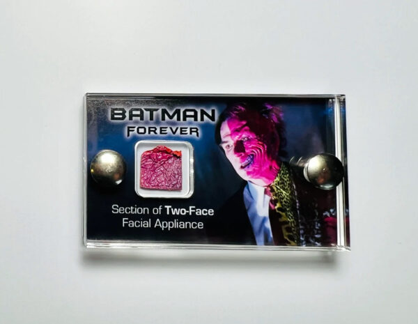 Batman Forever Two Face Facial Prosthetic section mini display