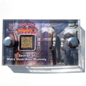 Doctor Who TV Prop Pyramids of Mars Screen-Used section of Mars Guardian Mummy mini display